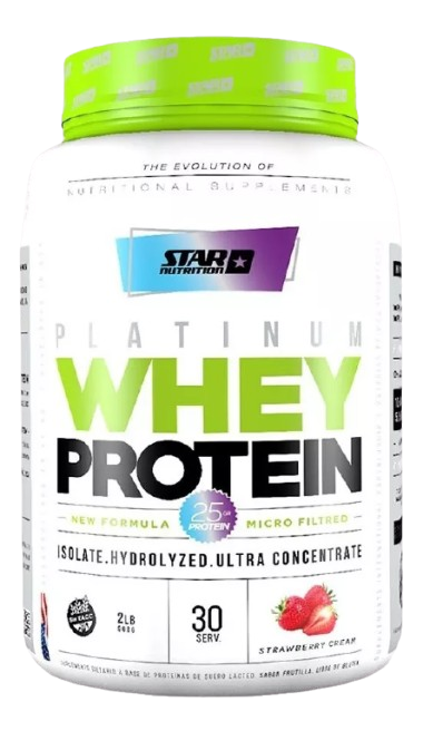 Imagen del producto Proteina Platinum Frutilla